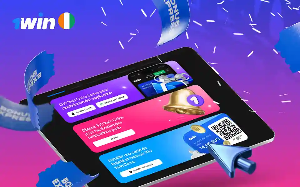Bonus 1Win CI : 500% de Bienvenue, Jusqu'à 150 000 FCFA Offerts🎁